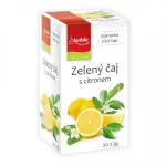 772_APOTHEKE PREMIER ZELENY CAJ S CITRONEM 20X2G